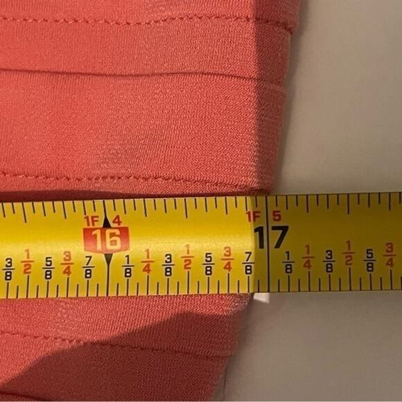 Sangria Tangerine Orange Bodycon Party Event Dress NWOT Size 4P - Picture 12 of 13